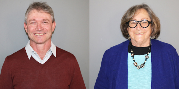 Prof Andrew Forbes left was NRF A rated in 2018 while Prof Hilary Janks was A2 rated in 2022.